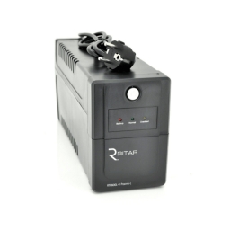 ИБП Ritar RTP600L-U (360W) Proxima-L, LED, AVR, 2st, USB, 2xSCHUKO socket, 1x12V7Ah, plastik Case (340x140х205) 4,6 кг Q4