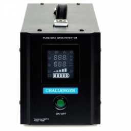 ДБЖ (UPS) лінійно-інтерактивний Challenger HomeLine 1000T12 (700Вт) 12 вольт під зовнішній акумулятор, струм заряду 10А/20А (HomeLine1000T12)