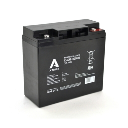 Акумуляторна батарея AZBIST Super AGM ASAGM-12200M5, Black Case, 12V 20.0Ah (181 х 77 х 167 ) Q4