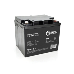 Акумуляторна батарея Europower AGM EP12-40M6 12 V 40Ah (196 x 165 x 173) Black Q1