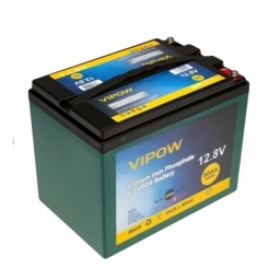 Аккумуляторная батарея Vipow LiFePO4 12,8V 50Ah  со встроенной ВМS платой 40A (LiFePO4128-50/40)