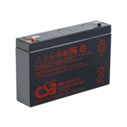 Аккумуляторная батарея CSB HRL634WF2, 6V 9Ah (151х34х99мм) Q10
