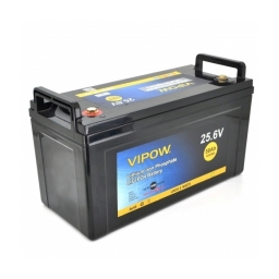 Аккумуляторная батарея Vipow LiFePO4 25,6V 50Ah  со встроенной ВМS платой 40A (LiFePO4256-50/40)
