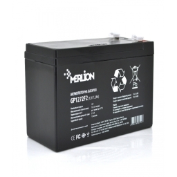 Аккумулятор для ИБП Merlion AGM GP1272F2B 12 V 7,2 Ah ( 150 x 65 x  95 (100) ) Black Q5