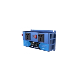 Инвертор напряжения Voltronic AER-1200W, 60-72/220V, approximated, 2 универсальные розетки +2USB LED дисплей, клемы (AER-1200W-CI60-72V)