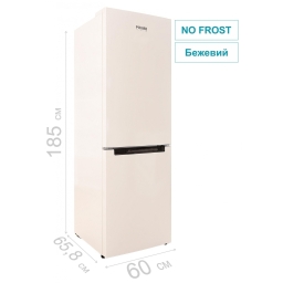 Холодильник з морозильною камерою Prime Technics RFN 1856 EBS