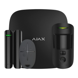 Комплект 4G (LTE) сигнализации Ajax StarterKit Cam Plus black