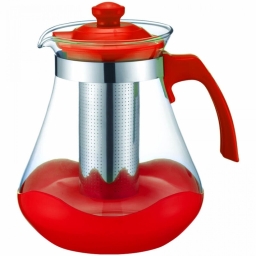 Заварювальний чайник з ситечком Con Brio СВ-6215 червоний