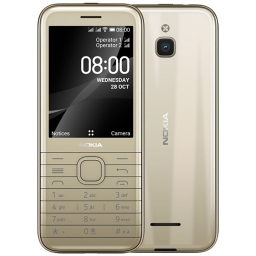Мобильный телефон Nokia 8000 Dual Sim 4G Gold (16LIOG01A02)