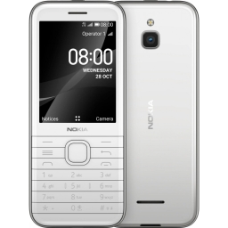 Мобильный телефон Nokia 8000 Dual Sim 4G White (16LIOW01A09)