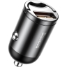 Автомобільний зарядний пристрій Baseus Tiny Star Mini QC USB Port 30W Gray (VCHX-A0G)
