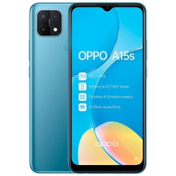 Смартфон OPPO A15S 4/64GB Blue