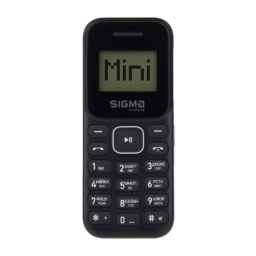 Мобільний телефон Sigma mobile X-style 14 MINI black-green