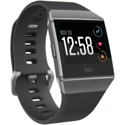 Смарт-часы Fitbit Ionic Charcoal/Smoke Grеy One Size FB503GYBK
