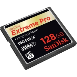 Карта памяти SanDisk 128GB CompactFlash Extreme Pro (SDCFXPS-128G-X46)