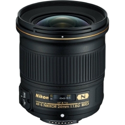 Стандартный объектив Nikon AF-S Nikkor 24mm f/1,8G ED