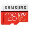 Карта памяти Samsung 128 GB microSDXC Class 10 UHS-I U3 EVO Plus + SD Adapter MB-MC128GA