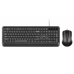 Комплект (клавиатура + мышь) 2E MK404 USB Black (2E-MK404UB)