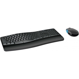 Комплект (клавиатура + мышь) Microsoft Comfort Desktop Black Ru (L3V-00017)