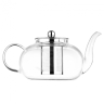 Заварочный чайник с ситечком Ardesto Gemini Roma, 1000 мл, боросиликатное стекло, нержавеющая сталь (AR1910GM)