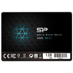 SSD накопитель Silicon Power A55 128GB SATA TLC (SP128GBSS3A55S25)