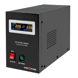 Резервне ДБЖ LogicPower LPY-B-PSW-1500VA+ 1050W 10A/15A 24V (4130)