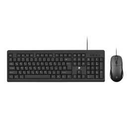 Комплект (клавиатура + мышь) 2E MK401 USB Black (2E-MK401UB)