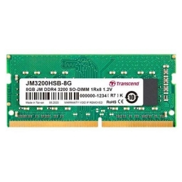 Пам'ять для ноутбуків Transcend DDR4 3200 8GB SO-DIMM (JM3200HSB-8G)