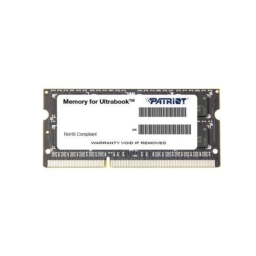 Пам'ять для ноутбуків PATRIOT 4 GB SO-DIMM DDR3L 1600 MHz (PSD34G1600L2S)