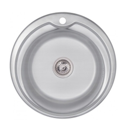 Кухонна мийка Platinum 510 Сатин 0,6 (811259297)