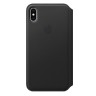 Чехол для смартфона Apple iPhone XS Max Leather Folio Black (MRX22)
