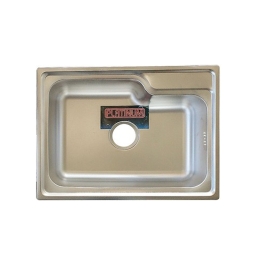 Кухонна мийка Platinum 5843 Сатин 0.8 (811915324)