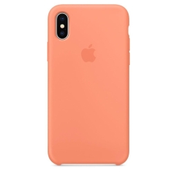 Чехол для смартфона Apple iPhone X Silicone Case Peach (MRRC2)