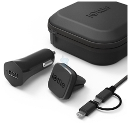 Автомобильный держатель для смартфона iOttie iTap Magnetic Mounting and Charging Travel Kit (HLTRIO110)