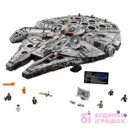 Класичний конструктор LEGO Star Wars Сокіл Тисячоліття (75192)