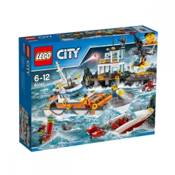 Классический конструктор LEGO City Штаб береговой охраны (60167)